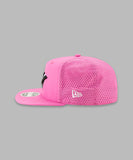 Perforated Pink "On The Run II" High Crown 9Fifty Snapback Hat